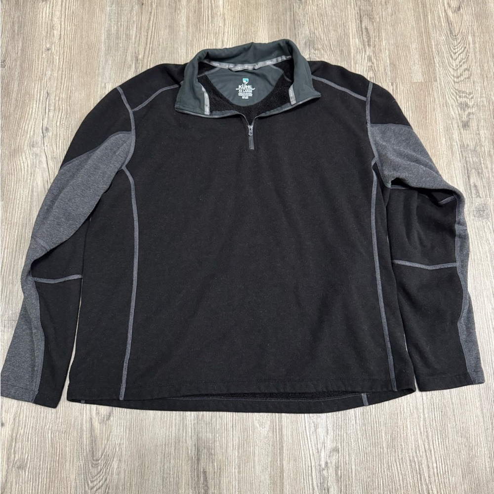Kuhl Revel 1/4 Zip Mens 2XL Fleece Pullover Hiking Lightweight Sweater